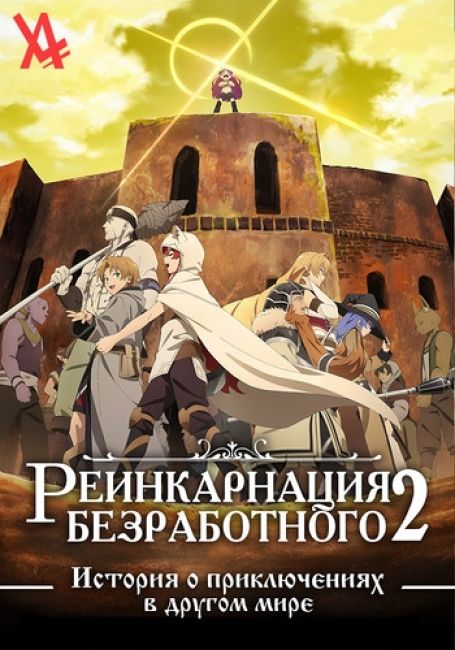 Реинкарнация безработного: История о приключениях в другом мире. Часть 2 / Mushoku Tensei: Isekai Ittara Honki Dasu Part 2
